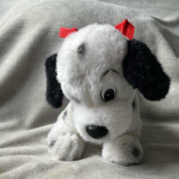 Vintage Disney Store 101 Dalmatians Puppy Dog Handbag Soft Plush Toy Bag - Picture 4 of 9